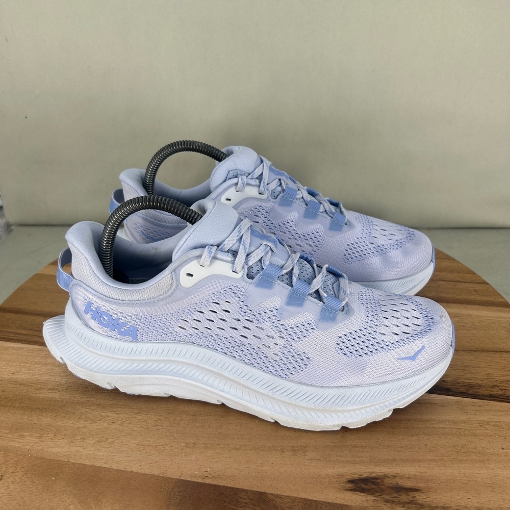 Hoka Kawana 2 Womens Running Shoes Light Blue 1147913 ERM Size 8 B Cushioned